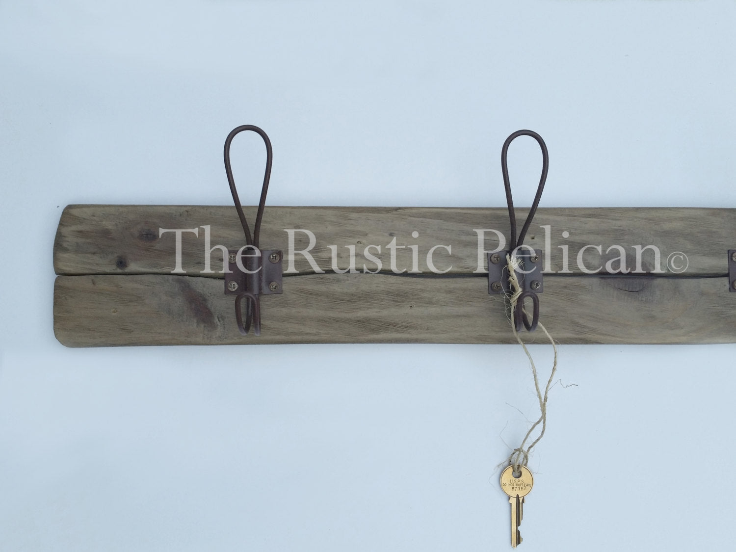 Wall Key Holder - Rustic Reclaimed Wood - Cottage Chic Style