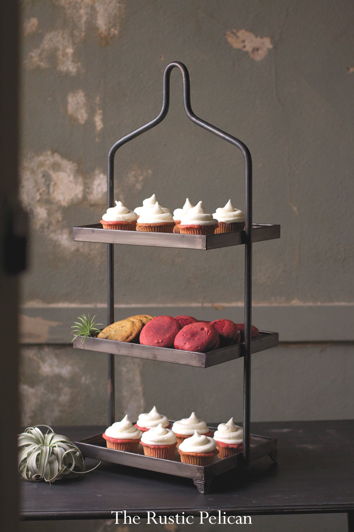 FREE SHIPPING - Rustic Display Dessert Stands